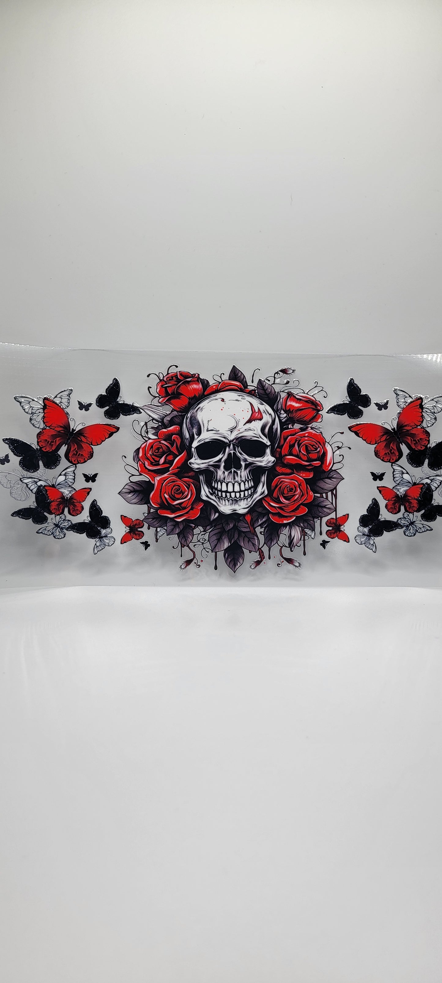Skull with flowers (MUST BE ADDED TO CUP)