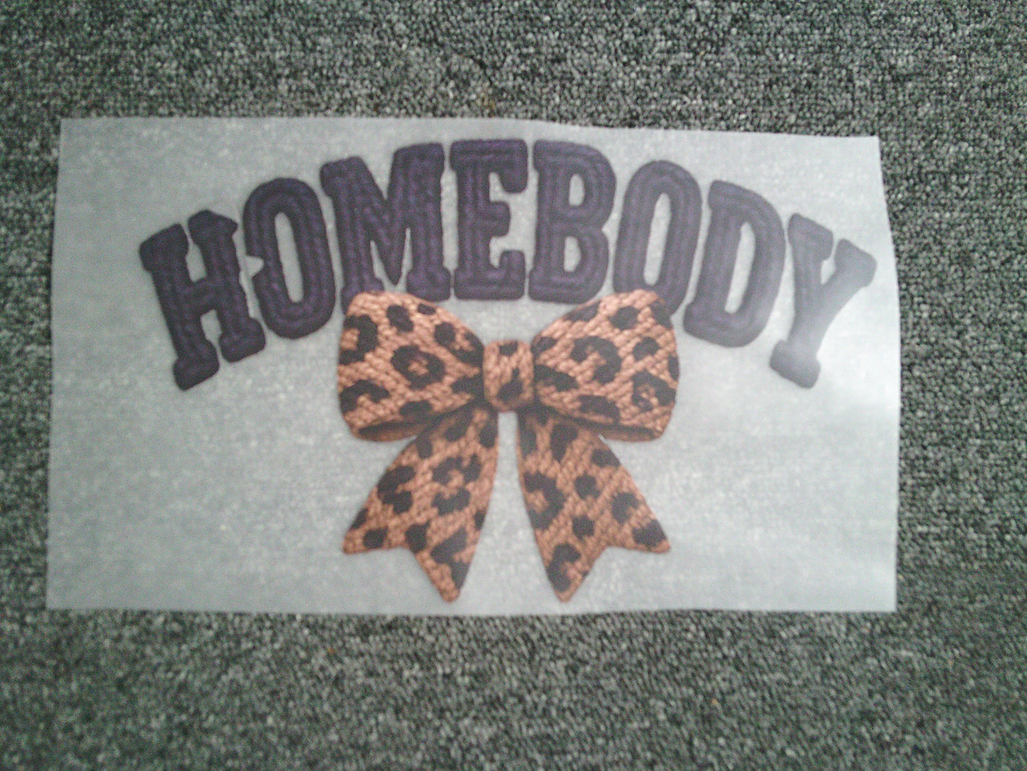 Crochet Homebody (MUST BE ADDED TO SHIRT)