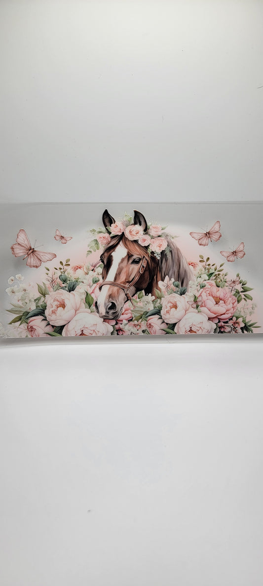Horse with Flowers