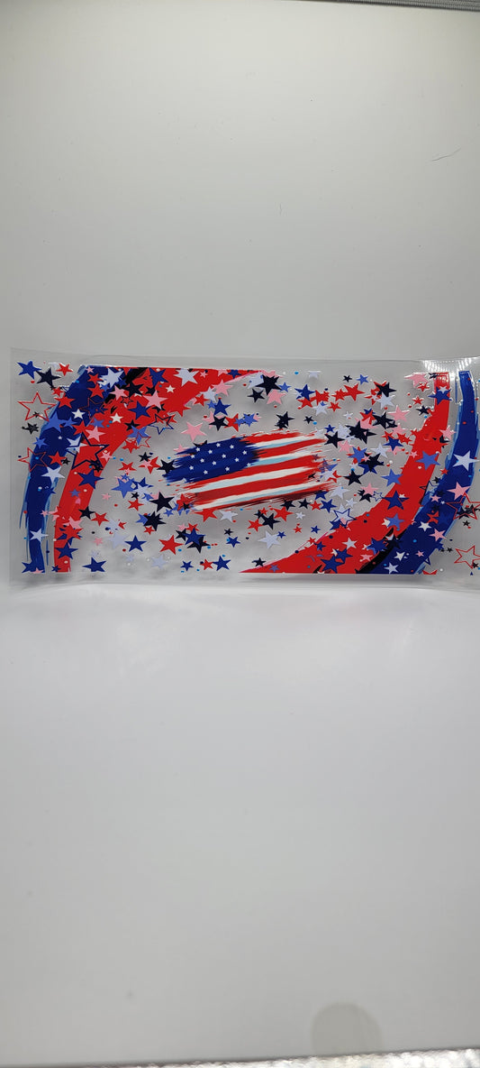 Flag & Stars (MUST BE ADDED TO CUP)