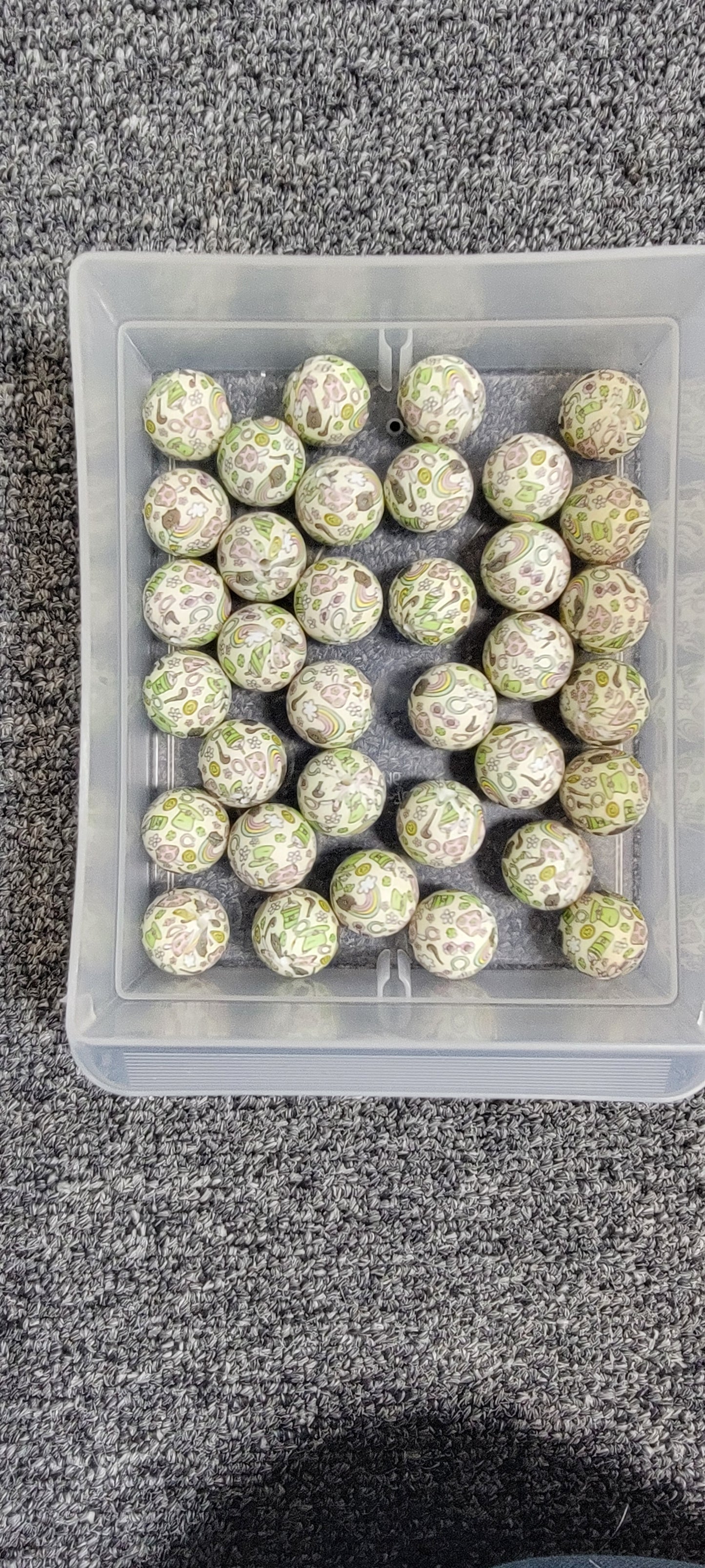 19MM Silicone Beads