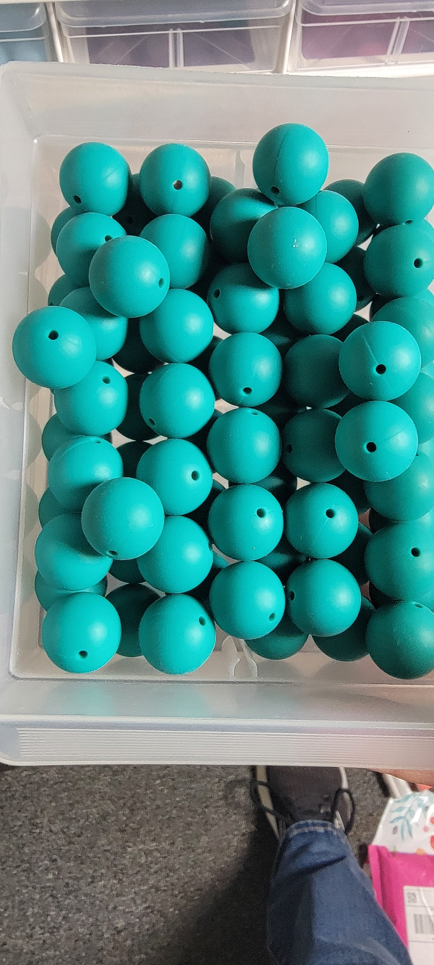 19MM Silicone Beads