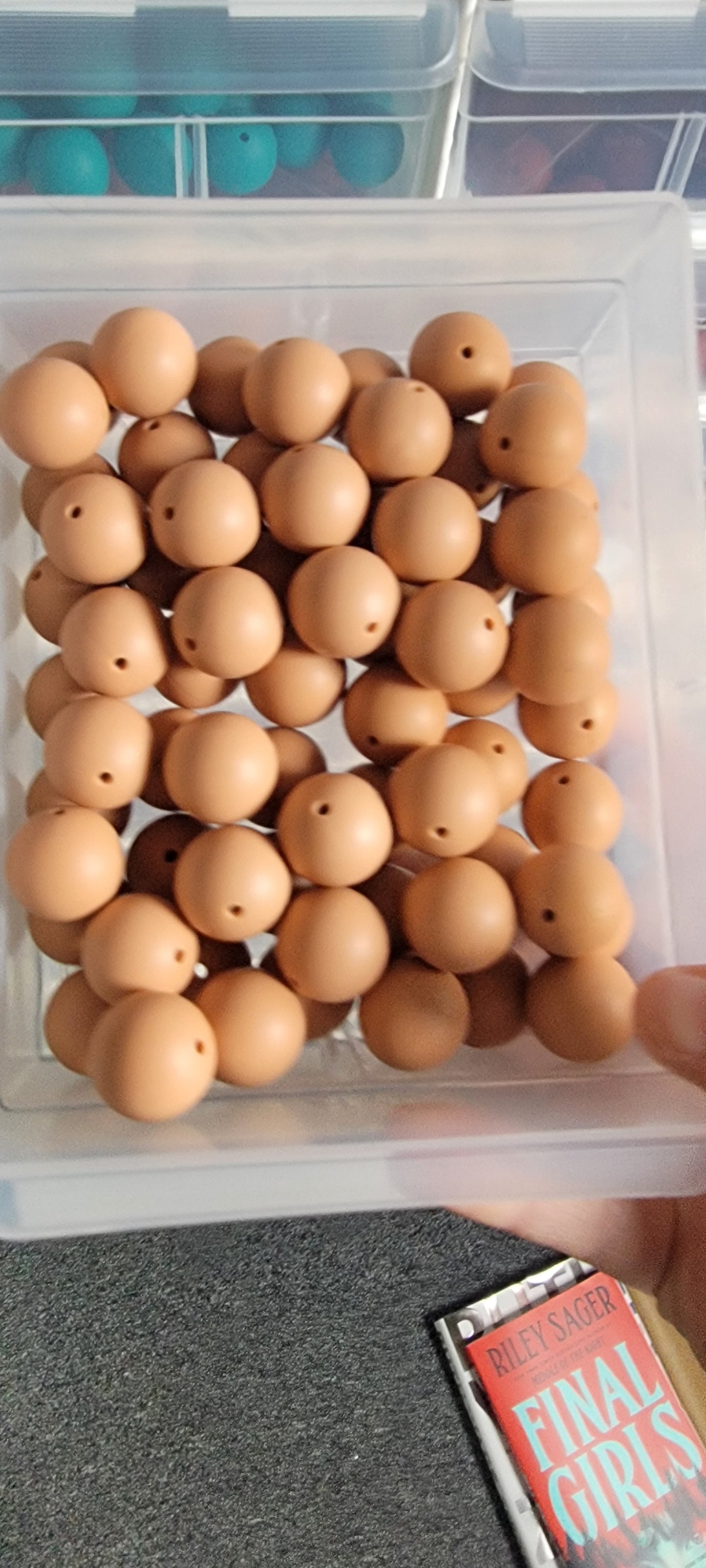 19MM Silicone Beads