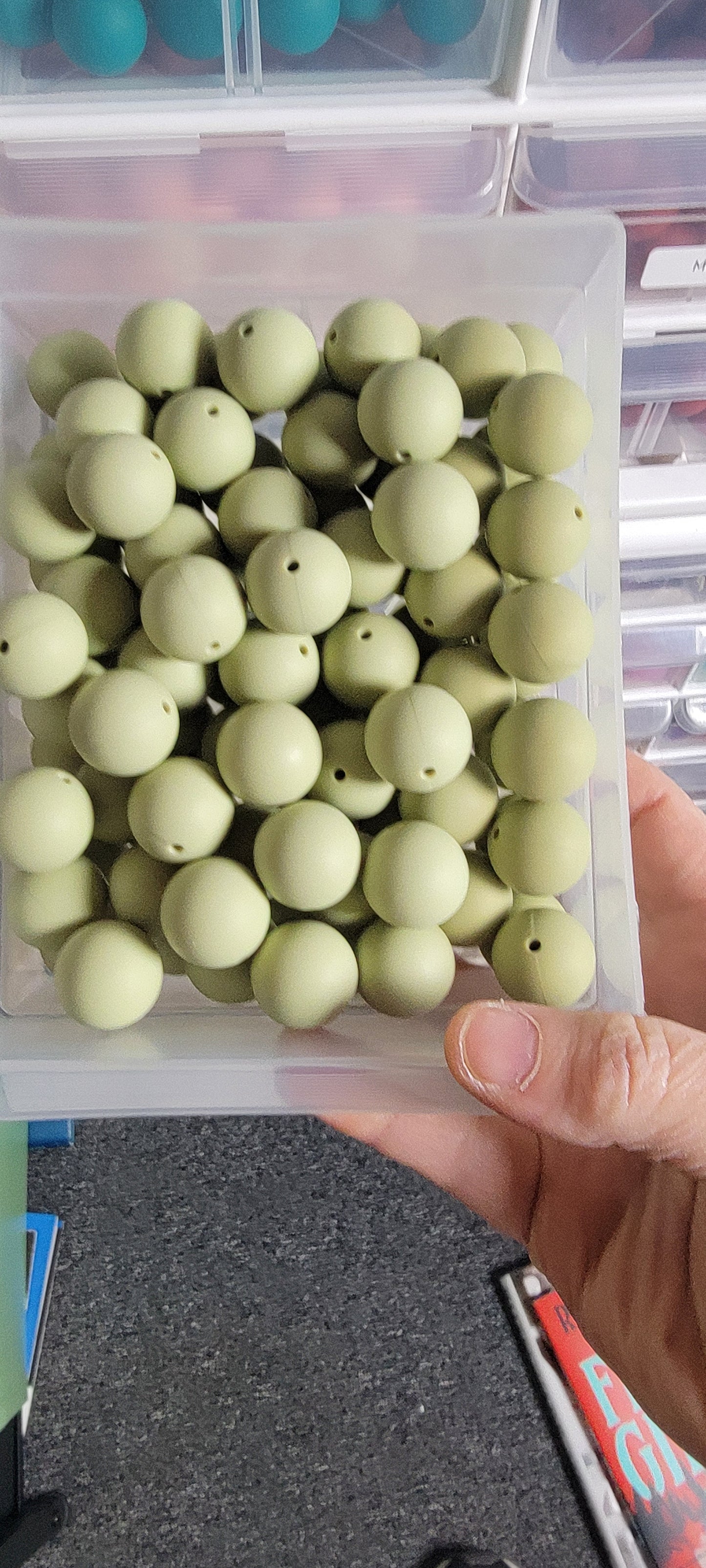 19MM Silicone Beads