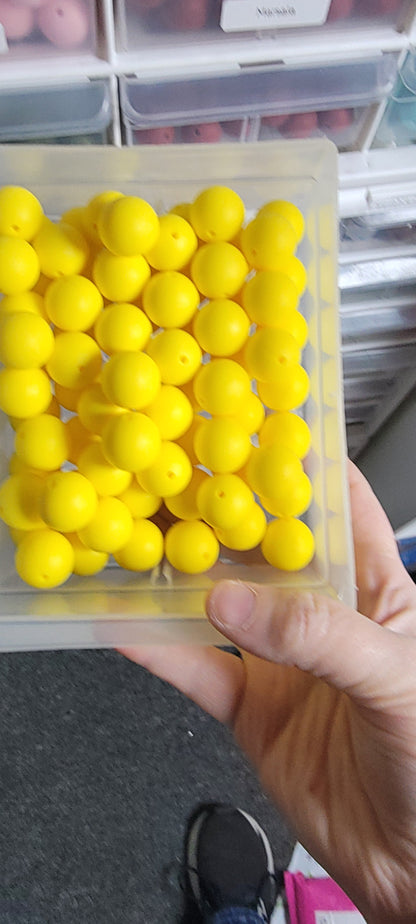 19MM Silicone Beads