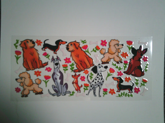 Dogs & Flowers (MUST BE ADDED TO CUP)