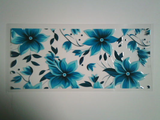 Teal Flower (MUST BE ADDED TO CUP)