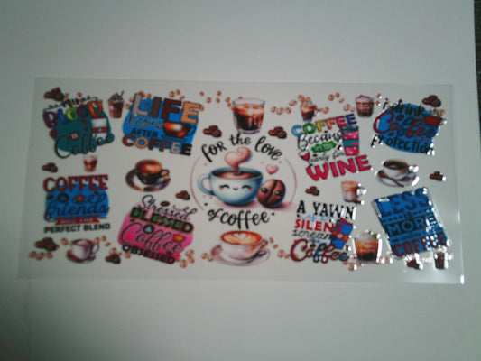 For the love of coffee (MUST BE ADDED TO CUP)