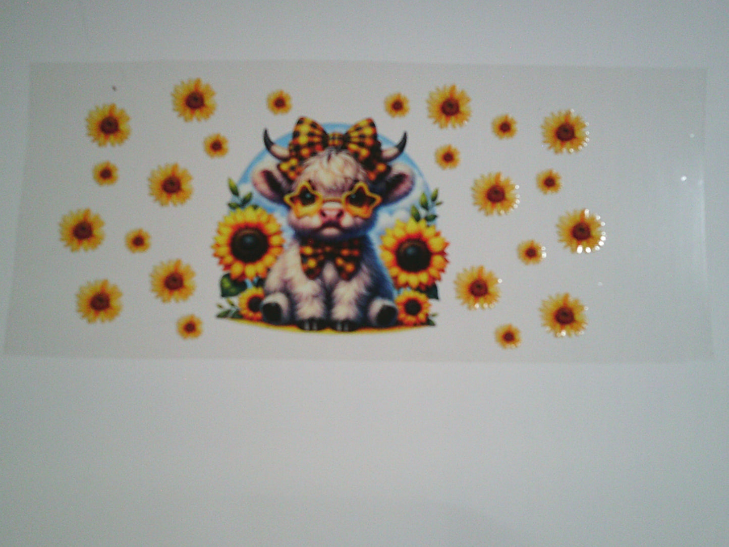 Highland with Sunflowers (MUST BE ADDED TO CUP)
