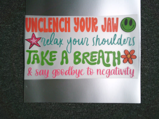 Take a breath (MUST BE ADDED TO SHIRT)