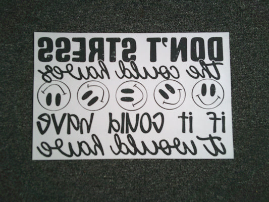 Don't Stress (MUST BE ADDED TO SHIRT)